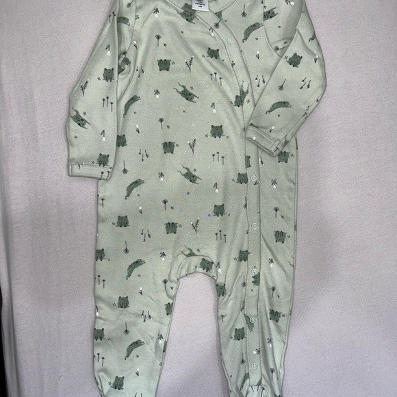 NWOT Nordstrom Green Frog One Piece size 6 months - Picture 1 of 2